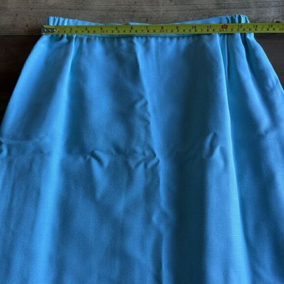 Vintage Lilli Ann 2 Piece Teal Jacket and Skirt Set - Picture 13 of 16